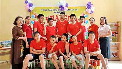  Trung tâm Cứu trợ trẻ em tàn tật TP Thanh Hóa khai giảng năm học 2023 - 2024