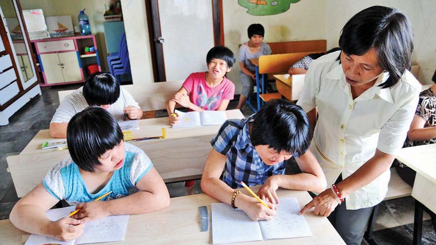 Giáo dục hòa nhập: cần lắm cho trẻ em khuyết tật Việt Nam